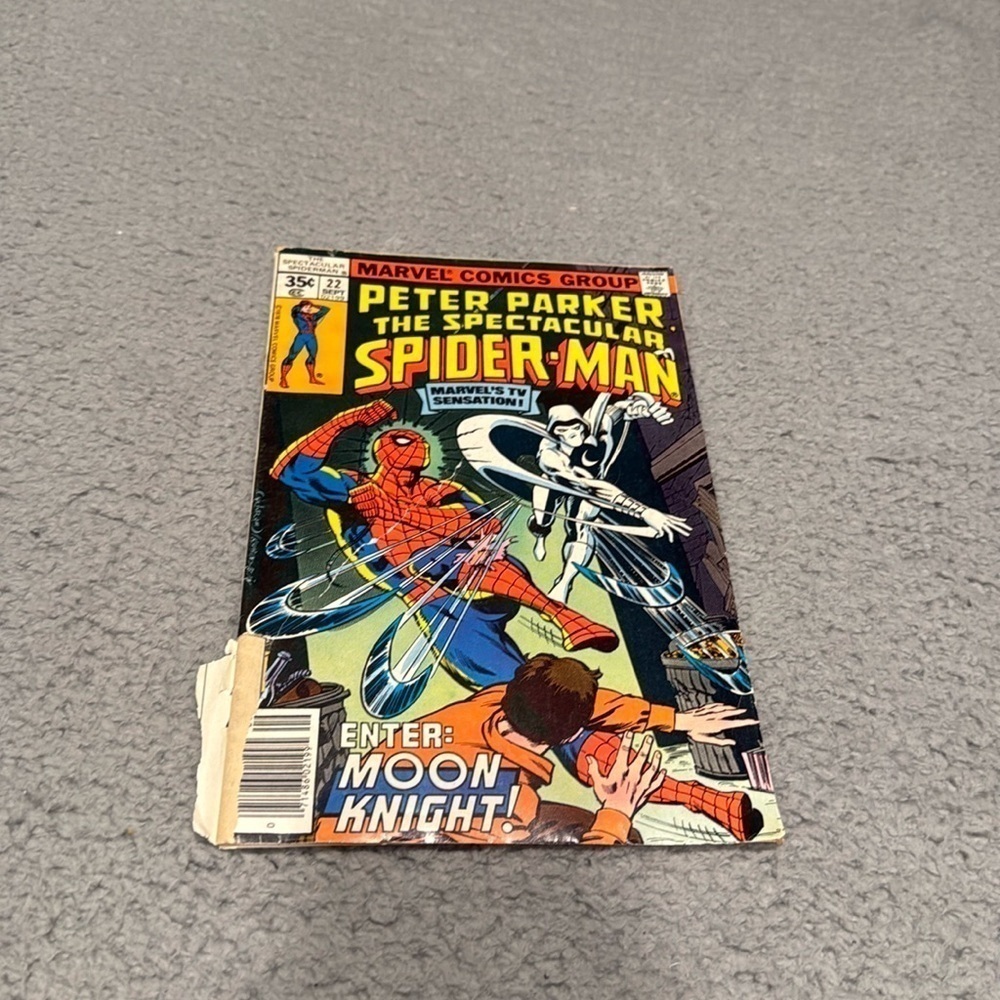 Peter Parker The Spectacular Spider-Man 22, Marvel Comics, VF